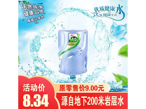 雁城山泉水(9L)